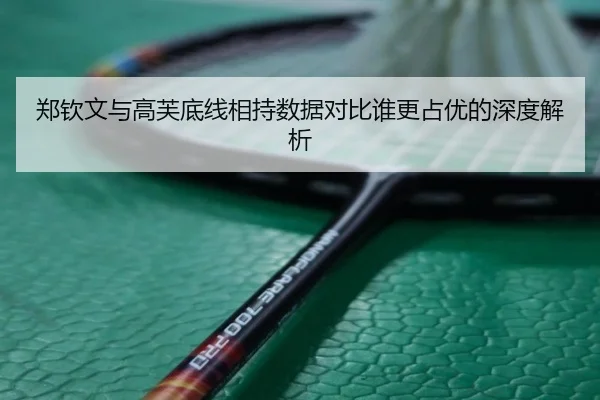 郑钦文与高芙底线相持数据对比谁更占优的深度解析